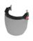 FACE SHIELD GRY BLK 10"