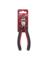 DIAGONAL PLIRS BLK/RD 6"