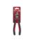 DIAGONAL PLIRS BLK/RD 7"