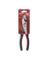 SLIP JONT PLRS BLK/RD 8"
