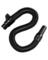 Flex Vac Hose Blk 1.88"