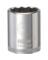 SCKT 1/2" DR 1" 12PT