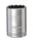 SCKT 1/2"DR 19MM 12PT
