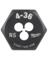 HEXAGON DIE 4-36 NS