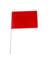 Stake Flags Flr Red 25pc