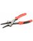 Forney 8.2 in. Alloy Steel Long Nose Pliers