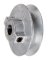 Chicago Die Cast 3 in. D Zinc Single V Grooved Pulley