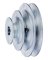Chicago Die Cast 2 / 3 / 4 in. D Zinc V Groove 3-Step Pulley