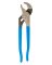 Channellock 9.5 in. Carbon Steel V-Jaw Tongue and Groove Pliers