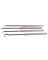 Forney 8.75 in. L X 1.88 in. W Hook and Pick Set 4 pc