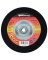 Forney 7 in. D X 1/4 in. thick T X 5/8 in. in. S Metal Grinding Wheel 1 pc