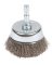 Forney 2 in. D X 1/4 in. S Coarse Steel Crimped Wire Cup Brush 6000 rpm 1 pc