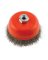 Forney 5 in. D X 5/8 in. S Crimped Steel Cup Brush 8000 rpm 1 pc