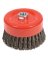 Forney 6 in. D X 5/8 in. S Knotted Steel Cup Brush 6500 rpm 1 pc