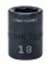 CM SCKT IMP 1/2DR 18MM