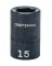 CM SCKT IMP 1/2DR 15MM