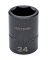 IMP SCKT 1/2"DR 24MM
