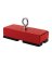 Magnet Source 5 in. L X 2 in. W Red Ceramic Retrieving Magnet 150 lb. pull 1 pc