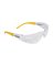 SAFETY GLASSES CLR/YLLW