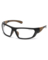 SAFETY GLASSES CLEAR/BLK/TAN