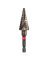 Milwaukee SHOCKWAVE 3/16 to 3/4 in. S X 3.28 in. L High Speed Steel #3 Impact Step Drill Bit 1 pc