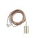 Pendant Mtgld Gld Cord