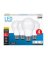 4PK A19 E26 DL 25W LED Bulbs