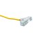 50' 12/3 Yellow Power Block Cord
