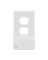 Wallplate Usb Nl Wht 1d