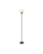FLOOR LAMP BLACK 71"H