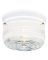 Westinghouse 4.5 in. H X 6.75 in. W X 6.75 in. L White Ceiling Fixture