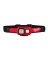 LED HEADLAMP BLK/RD 450L