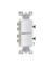 DECORA RCKR 3WAY 15A WH