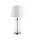 TABLE LAMP WHT 21"