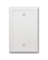 White Single Blank Wall Plate