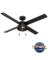 CELING FAN MAT BLK 52"