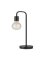 TBLE LAMP BLK 18"