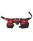 WORK BELT NYLON BLK/RED