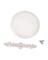 5" White PVC Ceiling Box Cover