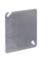 4" Square Steel Flat Box Cover
