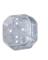 4" Octagon Galvanized Steel Box