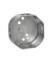 3.5" Steel Octagon Box