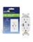125V White Outlet and USB Charge