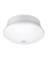 CEIL SPIN LIGHT WHT 7"W