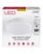 FLUSH MT LED MUSHROOM W/