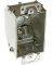 Raco 10-1/2 cu in Rectangle Steel 1 gang Switch Box Gray