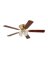 CEILING FAN52" W/LITE PB