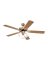 Ceilingfan Antq Brs 52"