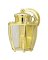 Westinghouse Polished Brass Incandescent Wall Lantern