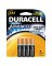 BATTERY DURACELL ALKLN AAA 4PK